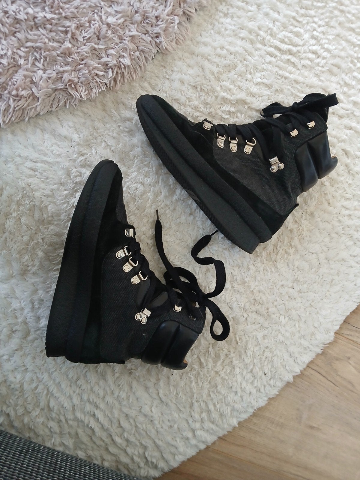 Isabel Marant hiking boots - maat 38 - Zo goed als nieuw, Kleding | Dames, Isabel Marant, Zwart, Zo goed als nieuw, Wandelschoenen