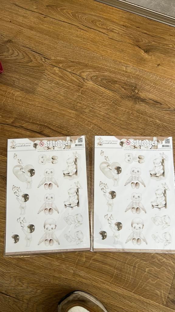 2x condoleance kaarten maken, Ophalen of Verzenden, Zo goed als nieuw, Overige thema's