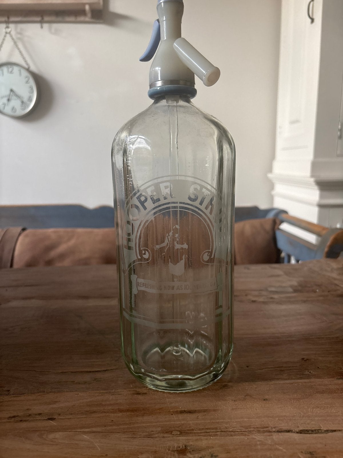 Brocante spuitfles Hooper Struve uit Engeland, Antiek en Kunst, Ophalen