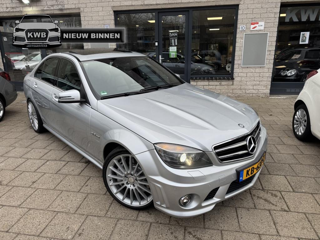 Mercedes-Benz C-Klasse AMG 63 Nieuwstaat Origineel VOL C63, Auto's, Automaat, Gebruikt, Bedrijf, 458 pk