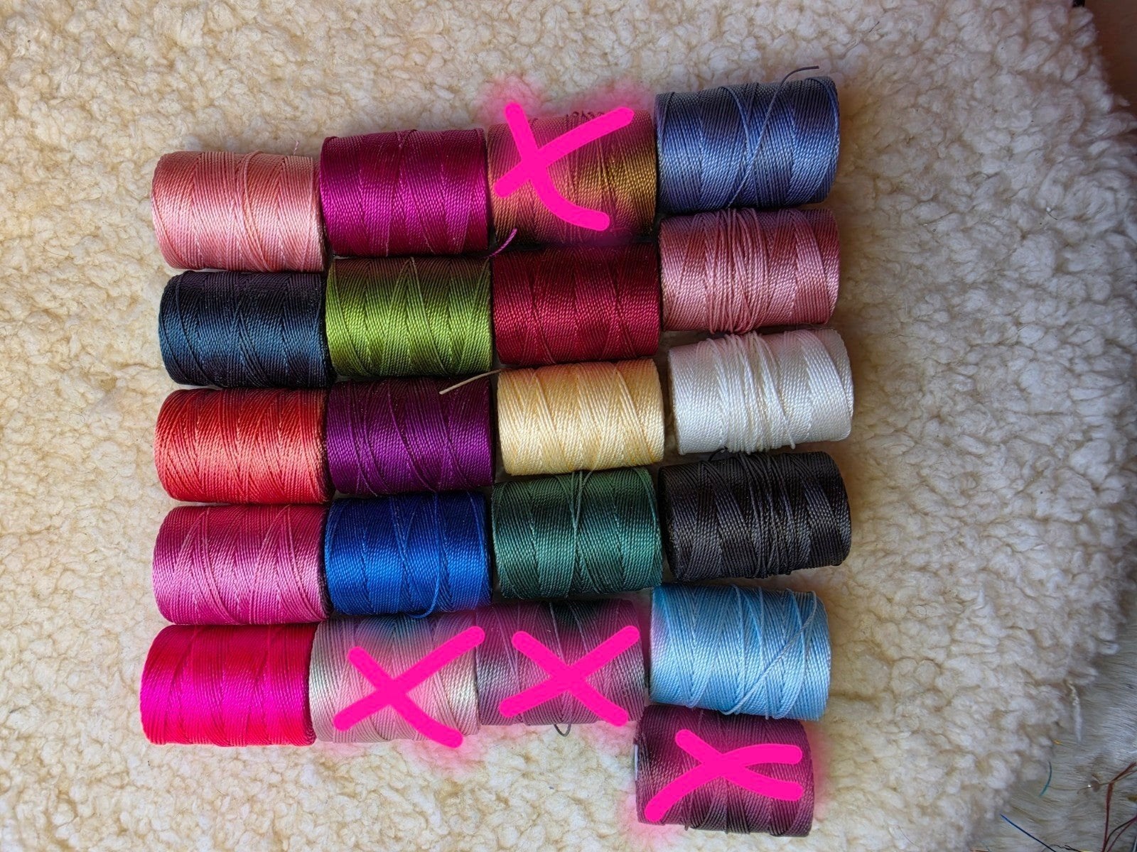 EUR 3,90 per klosje C-Lon Bead Cord 0.5mm - Diverse Kleuren, Ophalen of Verzenden, Nieuw, Draad