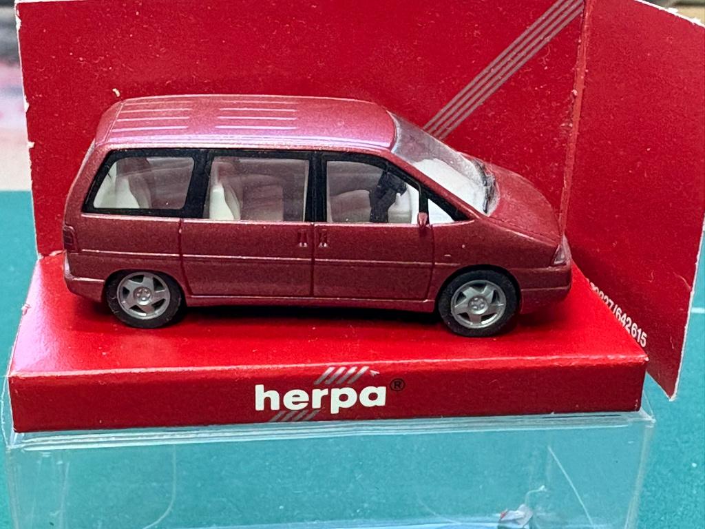 Herpa Peugeot 806 IMG6757/8, Hobby en Vrije tijd, Modelauto's | 1:87, Ophalen of Verzenden, Zo goed als nieuw, Auto, Herpa
