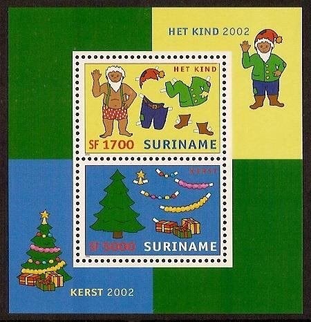 Suriname 1175 postfris Kinderpostzegels 2002, Postzegels en Munten, Ophalen of Verzenden, Postfris