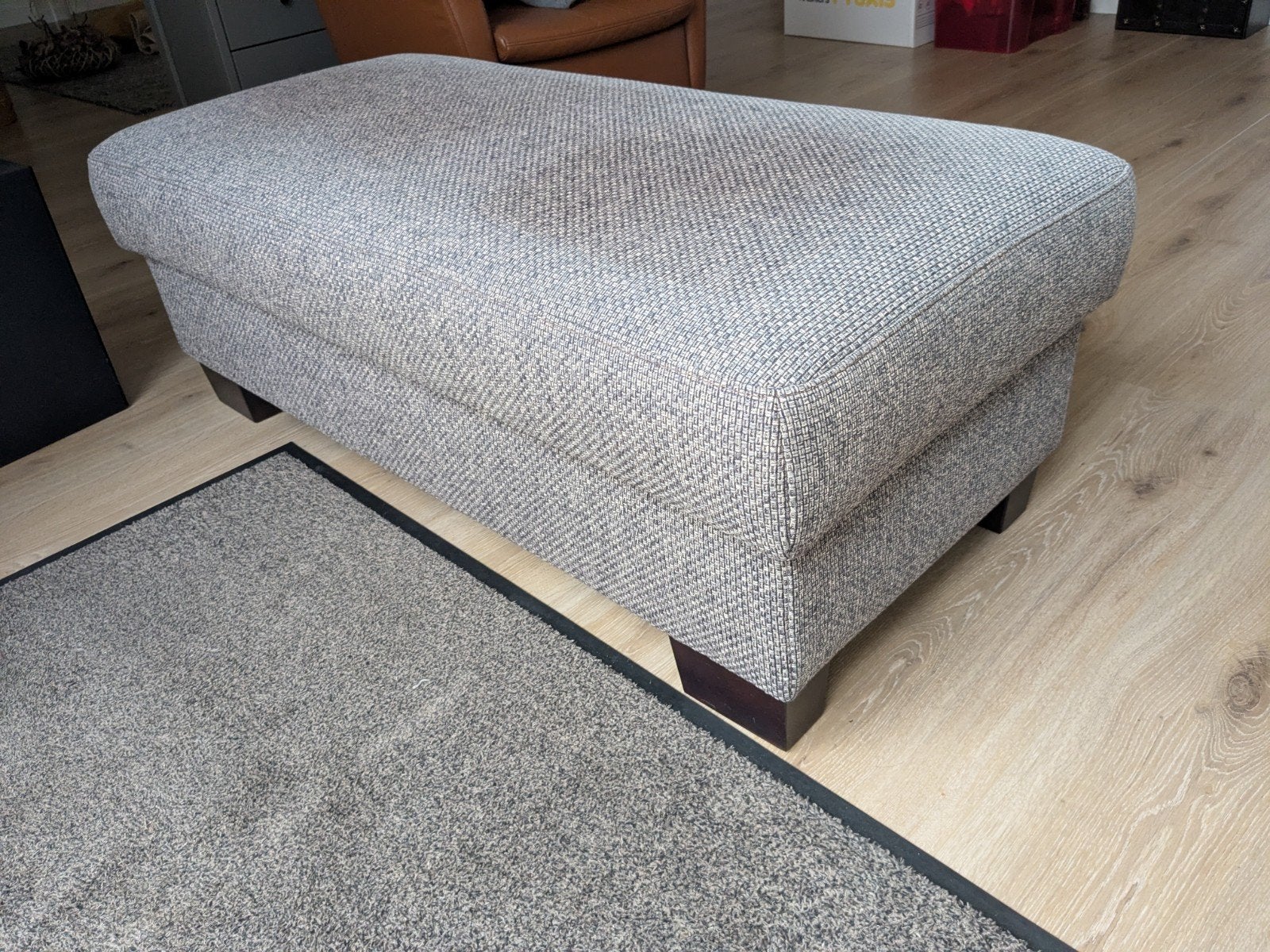 Poef, Huis en Inrichting, Ophalen, Gebruikt, 50 tot 100 cm, 50 tot 75 cm
