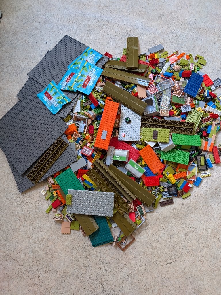 Heel veel bricks, Ophalen, Gebruikt