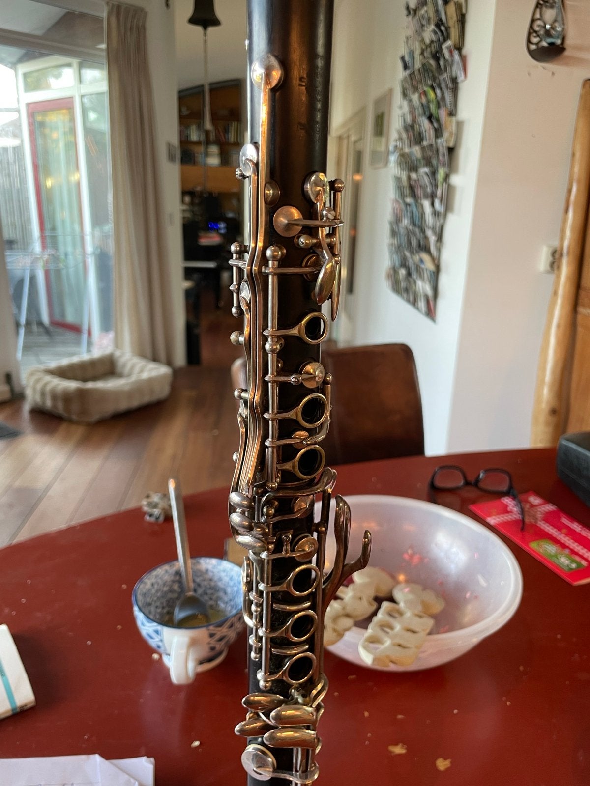Bes klarinet selmer 9 serie, Muziek en Instrumenten, Bes-klarinet, Gebruikt, Ophalen of Verzenden, Met koffer