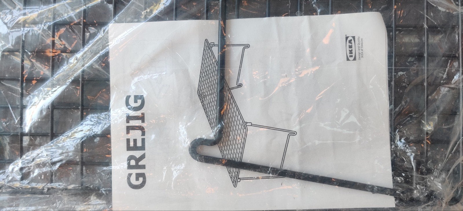 2 x Ikea grejig, Huis en Inrichting, Ophalen of Verzenden, Nieuw