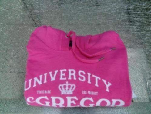 Roze hoodie McGregor, Verzenden, Zo goed als nieuw, Maat 38/40 (M), Roze