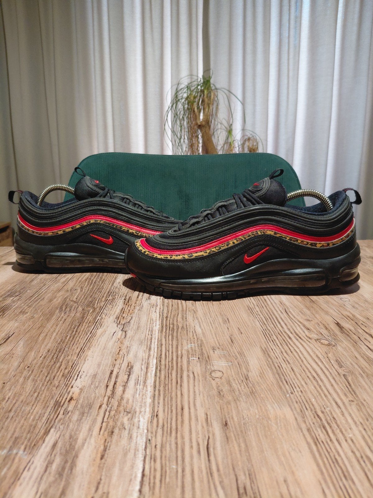Nike Air Max 97 SE 'Black Leopard' Size 40,5, Zwart, Nike, Ophalen of Verzenden, Sneakers of Gympen