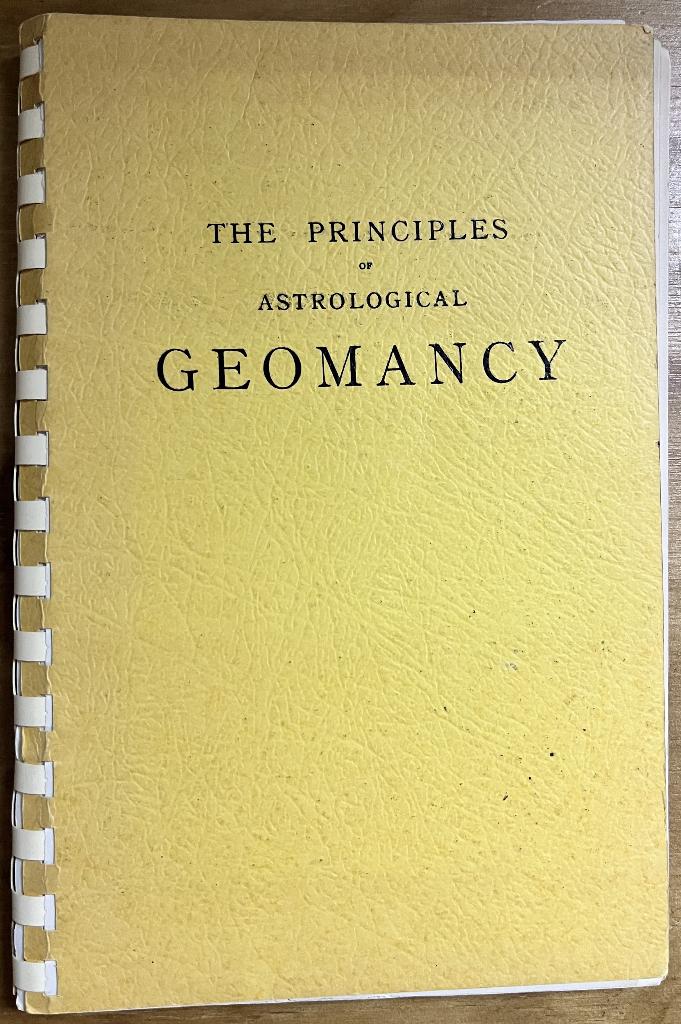 The Principles of Astrological Geomancy by Franz Hartmann, Gelezen, Astrologie, Ophalen of Verzenden, Franz Hartmann