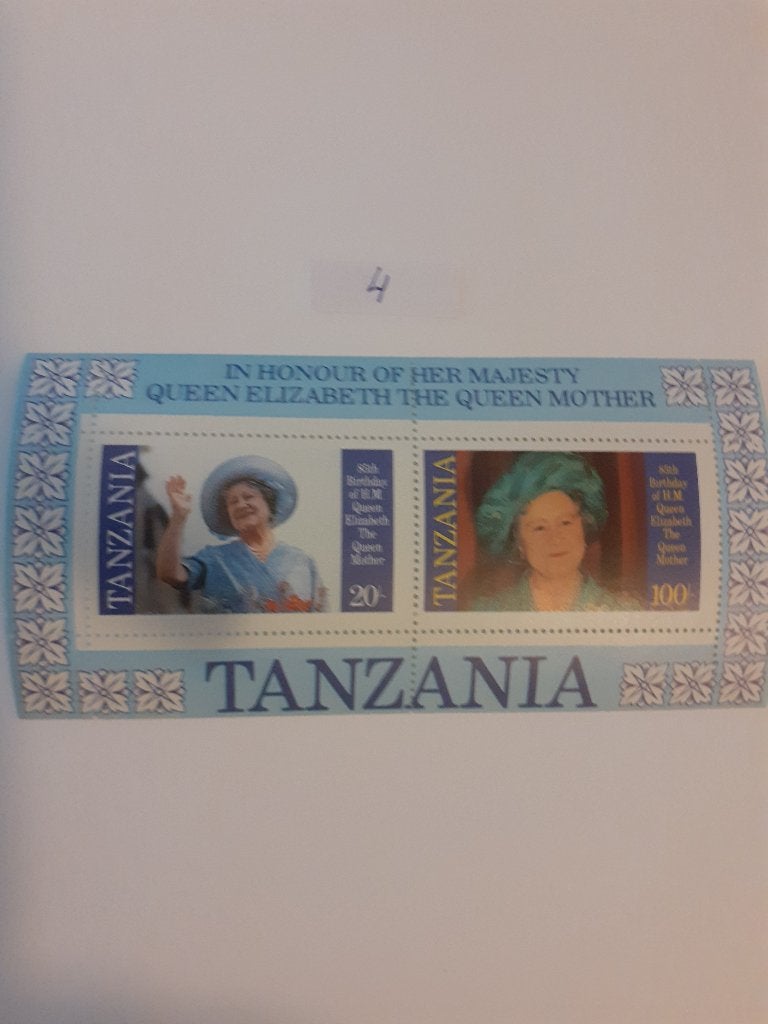 Tanzania, Verzenden, Tanzania, Postfris