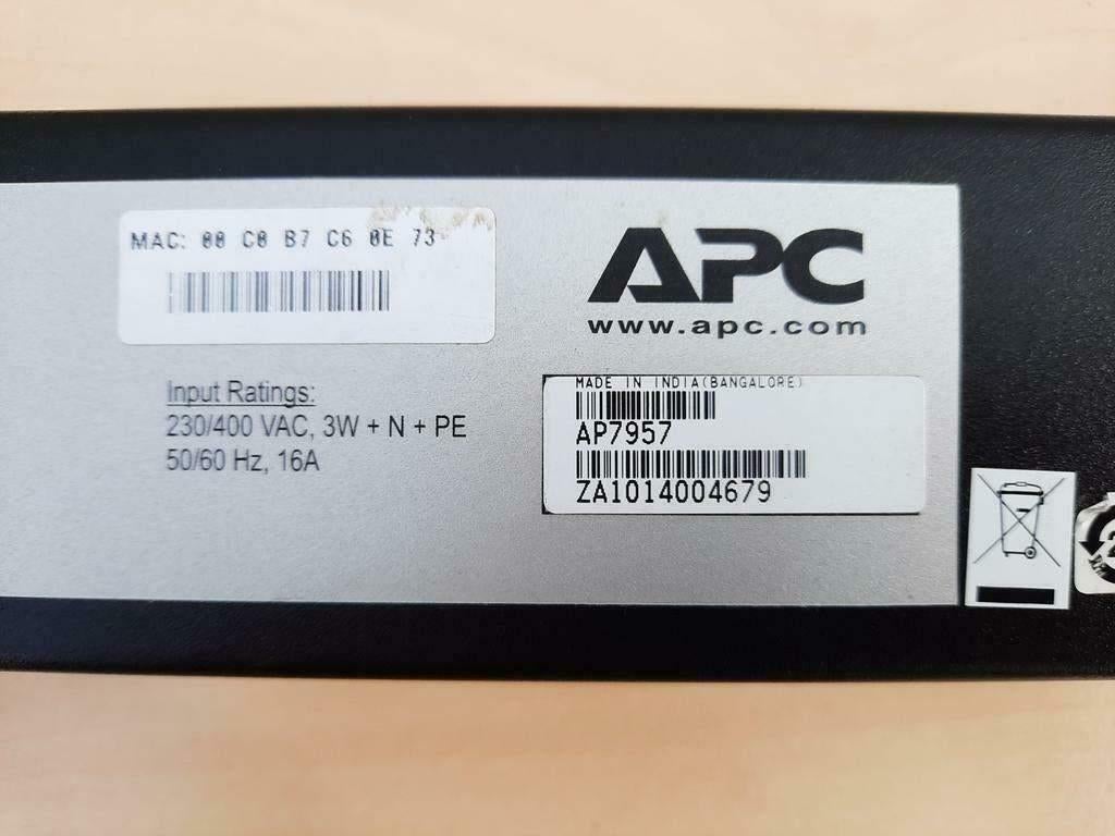 APC Switched Rack PDU - AP7957, Computers en Software, Servers, APC, Ophalen, Postbus, Info@