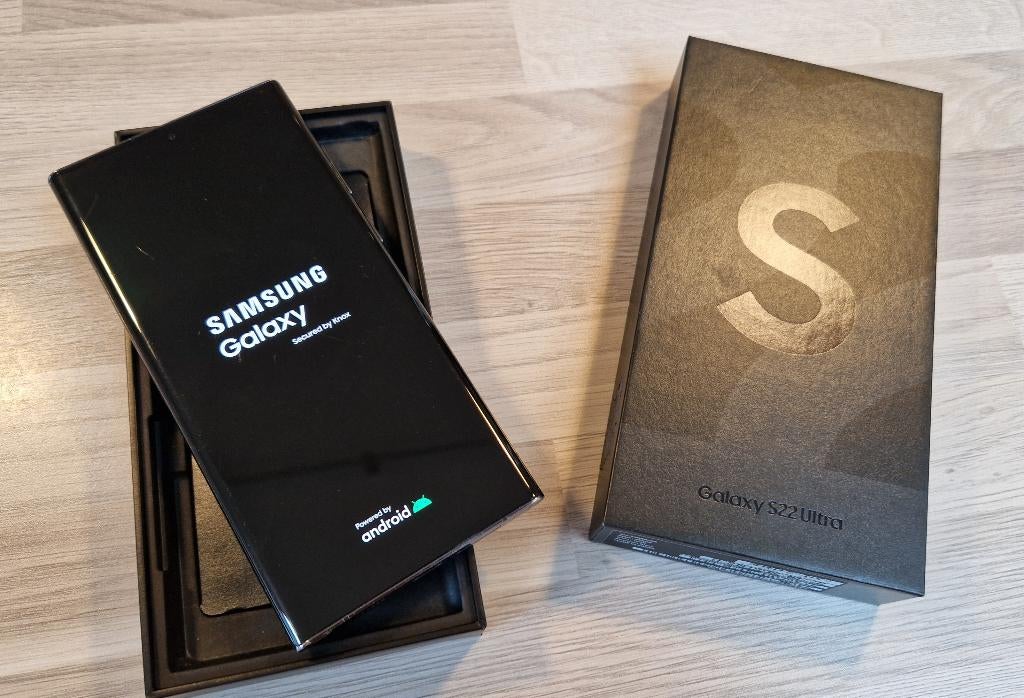 Samsung Galaxy S22 Ultra - 256GB, Telecommunicatie, Mobiele telefoons | Samsung, Ophalen, Gebruikt, Zwart, Galaxy S22