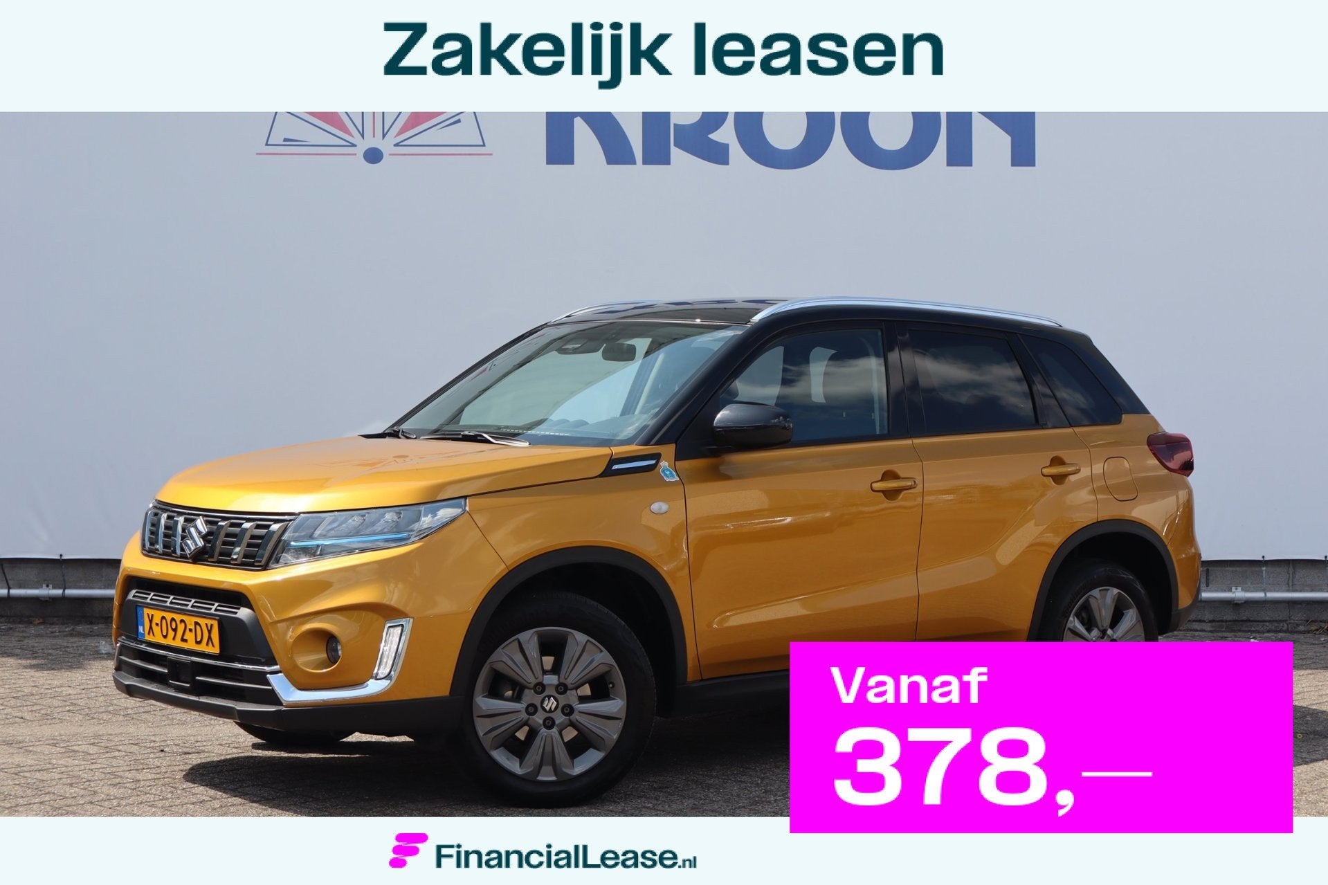 Suzuki Vitara 1.4 Boosterjet Select Smart Hybrid|Carplay|Tre, Dealer onderhouden, Gebruikt, 4 cilinders, 129 pk