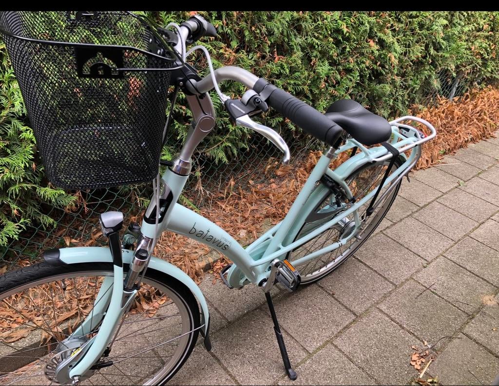 Batavus Mambo blauw, Fietsen en Brommers, Elektrische fietsen, Zo goed als nieuw, Batavus, 51 tot 55 cm, Ophalen of Verzenden