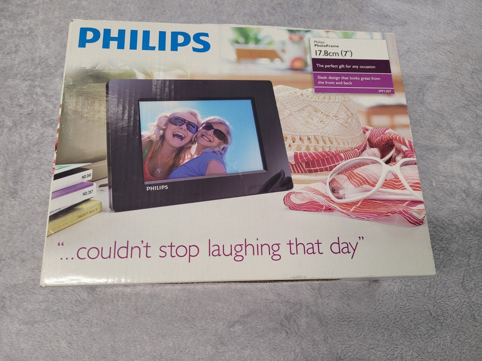 Philips SPF1207/10 Digitale fotolijst 7 inch, .., .., Ophalen of Verzenden, Zo goed als nieuw