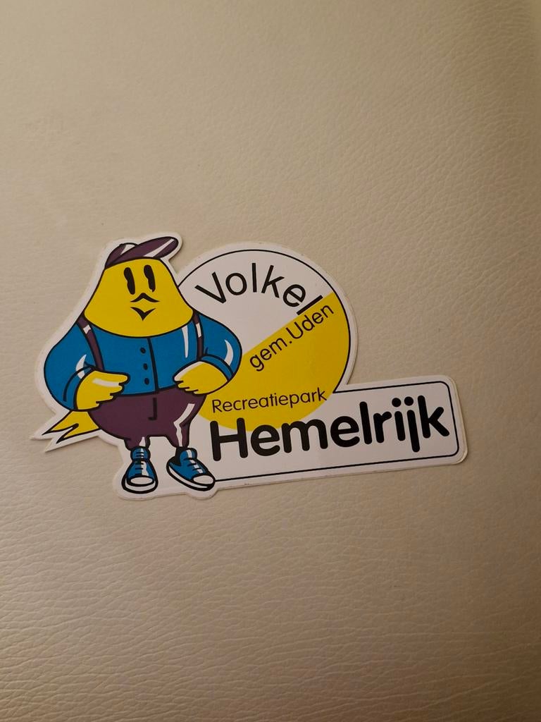 6101 Recreatiepark Hemelrijk Volkel sticker, Ophalen of Verzenden