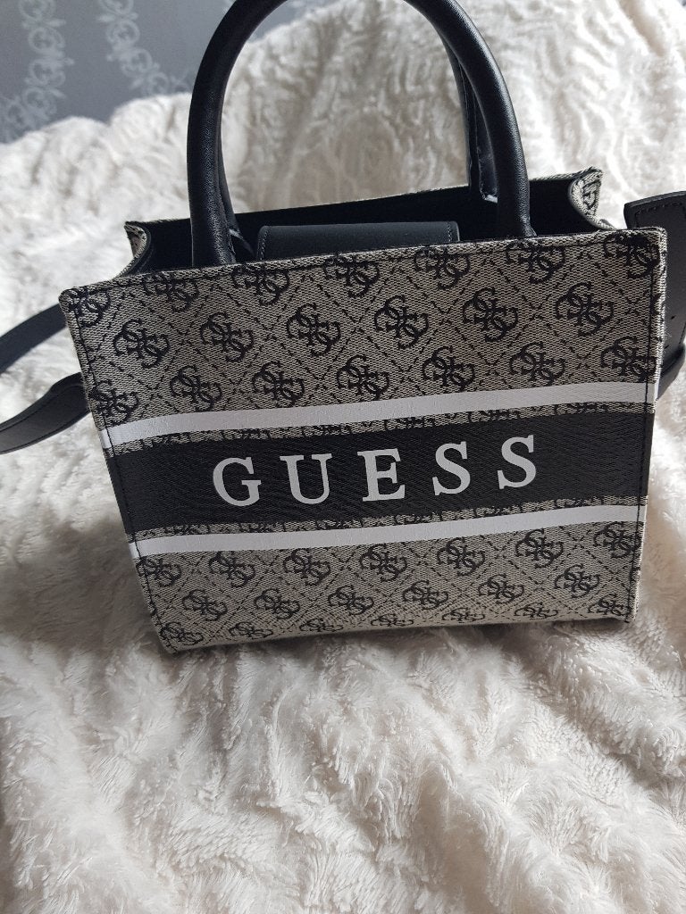 Guess tas, Verzenden, Nieuw, Zwart, Handtas