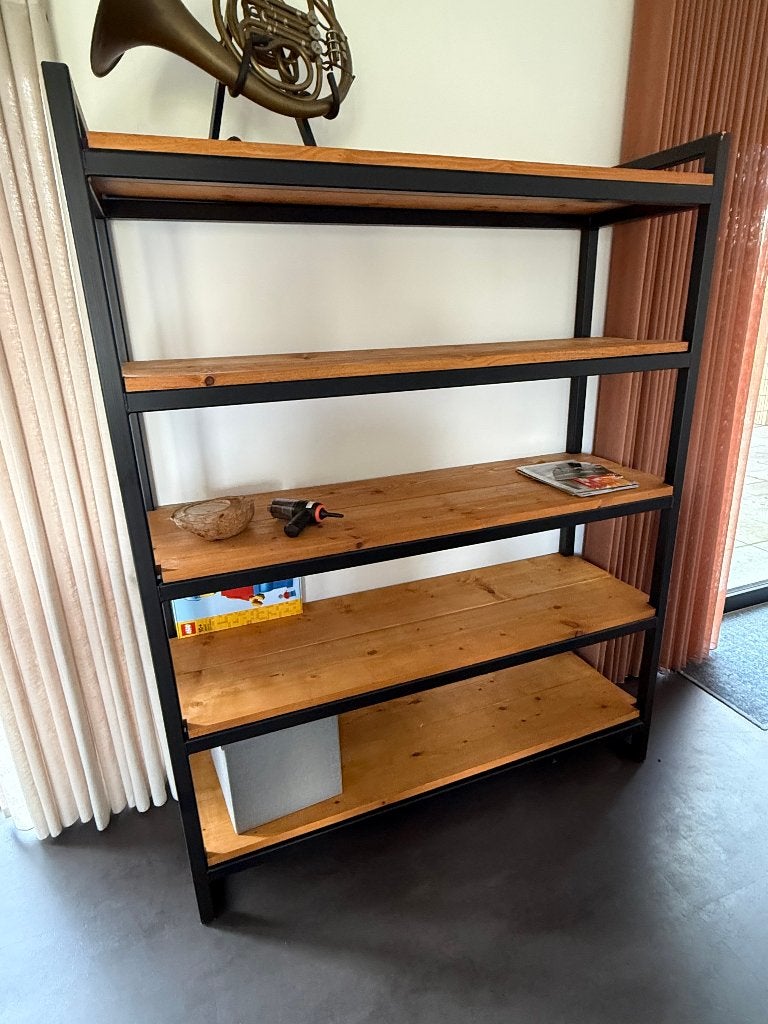stellingkast (150x190x50 (BxHxD)), Huis en Inrichting, Ophalen, Zo goed als nieuw