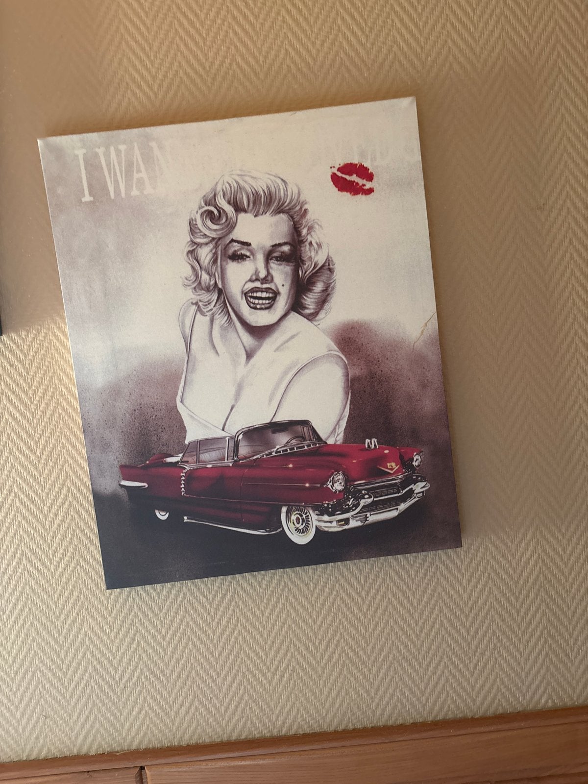 Marilyn Monroe & James Dean Canvas Schilderijen, Huis en Inrichting, Ophalen, 50 – 75, Zo goed als nieuw, Schilderij