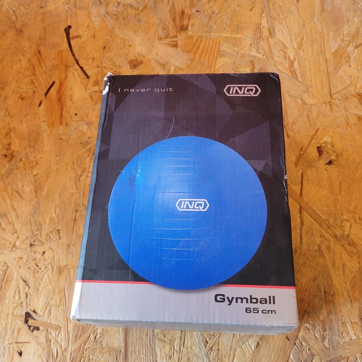 INQ Gymbal 65 cm - Nieuw in doos, Ophalen of Verzenden, Nieuw, Buik, Fitnessbal