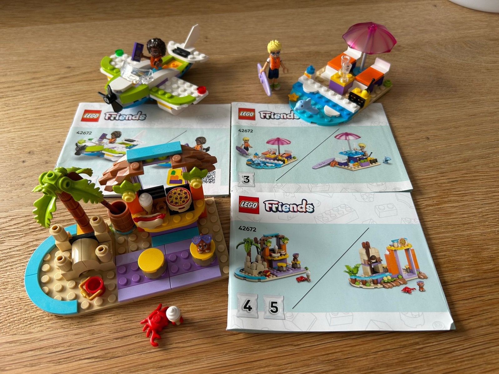 LEGO Friends 42672: Strandavontuur met koffer, Lego, Friends, Ophalen of Verzenden, Zo goed als nieuw