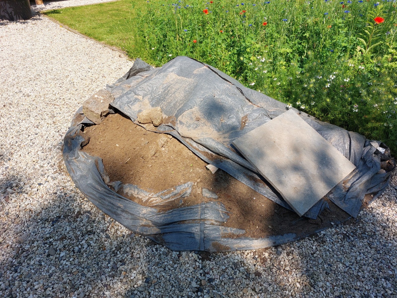 GRATIS Ophoogzand af te halen, Tuin en Terras, Zand, Ophalen, Gebruikt, Ophoogzand