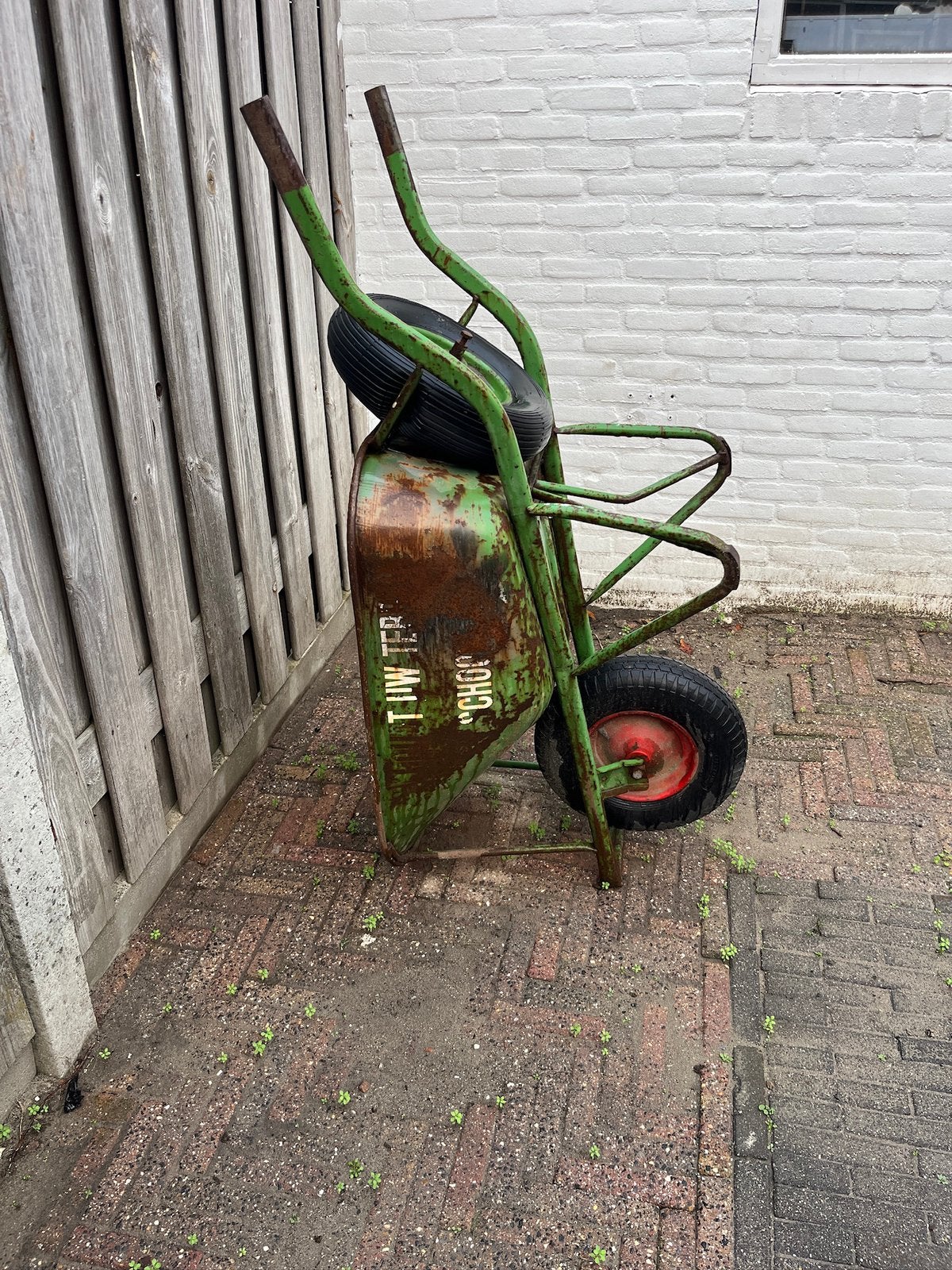 Tekoop kruiwagen, Tuin en Terras, Ophalen, Gebruikt