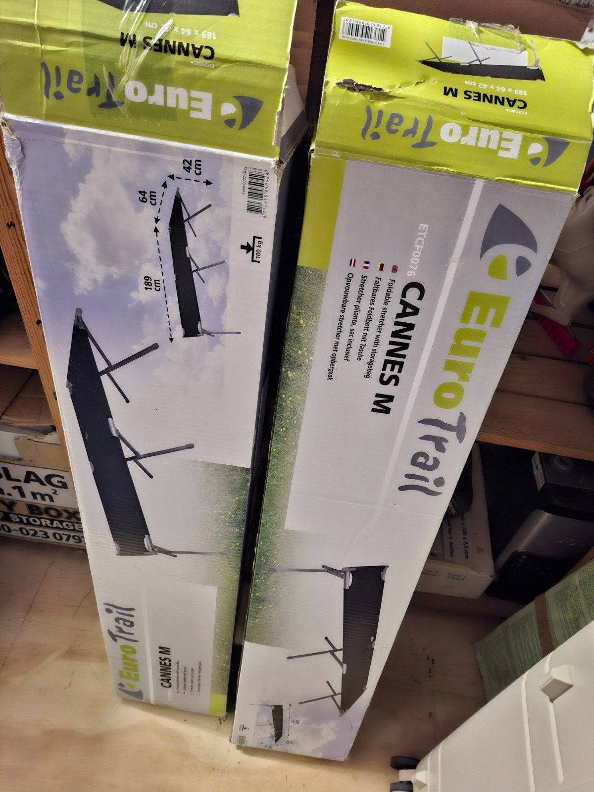 2 veld/logeer stretchers (nieuw), Ophalen, Nieuw