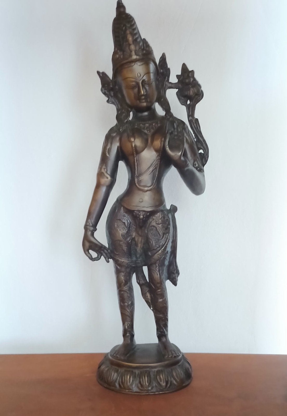 Staande Tara - Tibetaans boeddhistische godheid, Ophalen of Verzenden