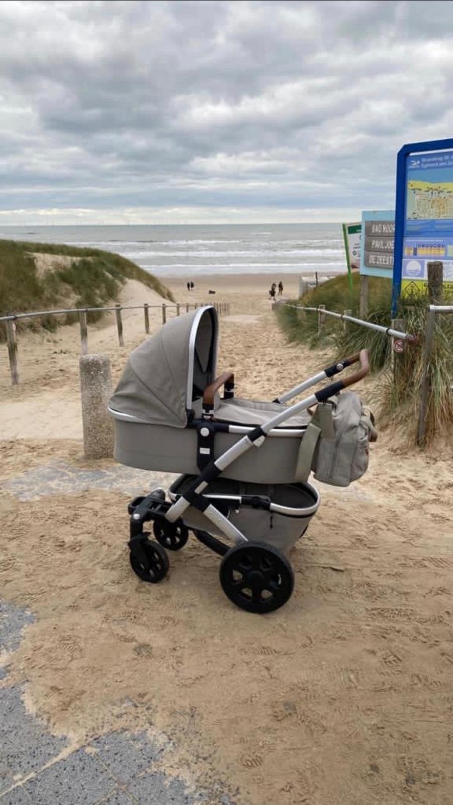 joolz kinderwagen, Ophalen