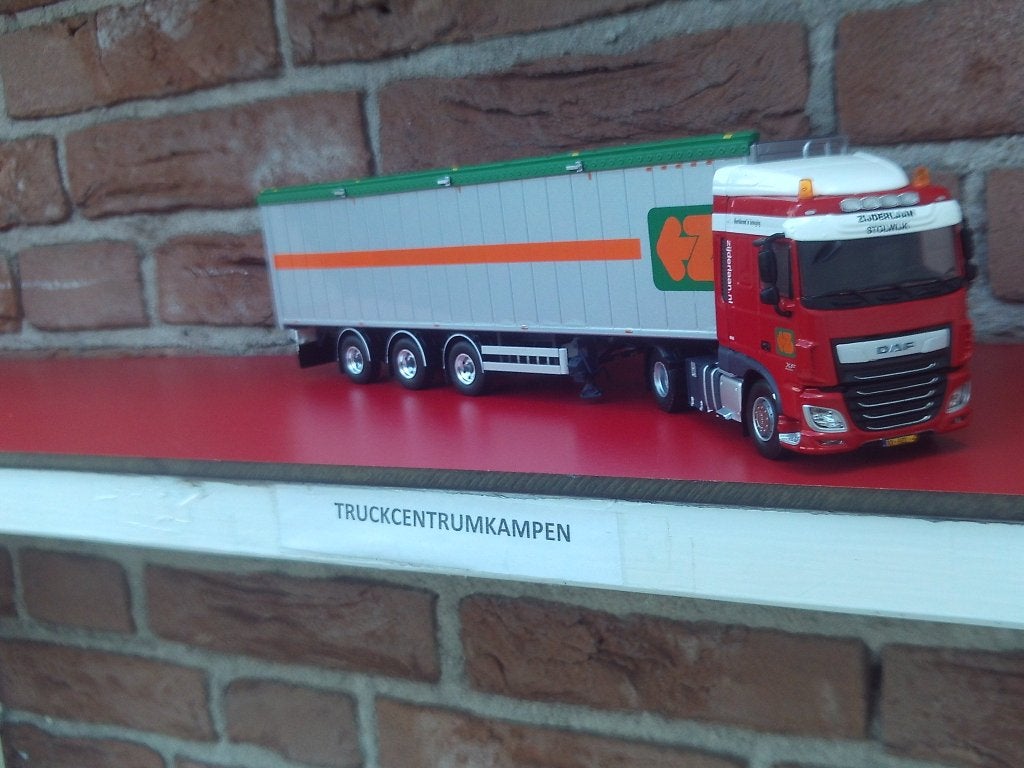 Tekno  Daf  XF  met  Carfloor  van  Zijderlaan., Hobby en Vrije tijd, Modelauto's | 1:50, Ophalen of Verzenden, Nieuw, Bus of Vrachtwagen