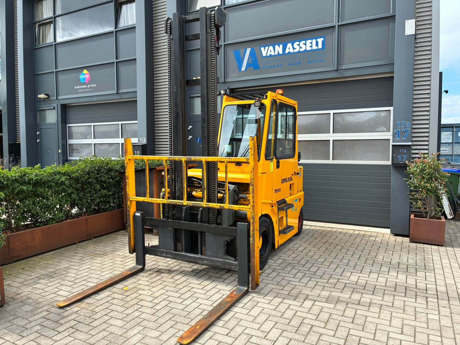 Drexel R60SL-DC heftruck zijlader swingmast, 3000 tot 4000 kg, Usa, Diesel, Zijlader