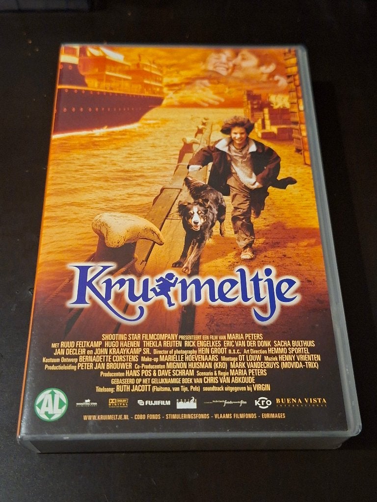 KRUIMELTJE (VHS VIDEO), Alle leeftijden, Zo goed als nieuw, Ophalen of Verzenden, Nederlands