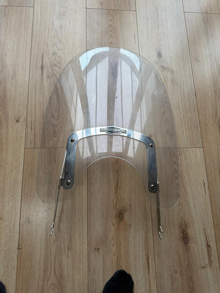 Harley Davidson afneembaar windscherm nieuw hoog windscherm, Motoren, Ophalen, Nieuw