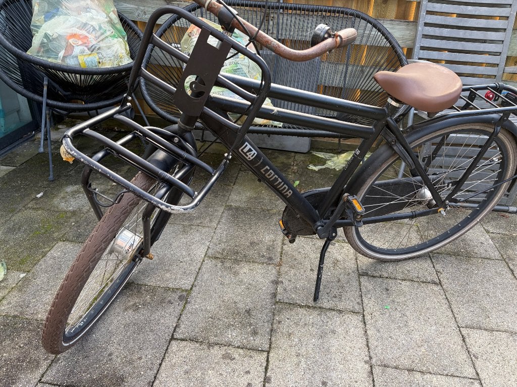 Kinder fiets, Fietsen en Brommers, Ophalen, Gebruikt, 16 tot 20 inch, Cortina