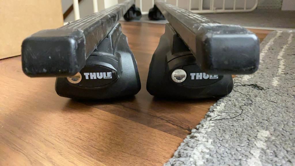 Thule dakdragers Audi A4 Avant- Gebruikt, Auto diversen, Dakdragers, Ophalen of Verzenden, Gebruikt