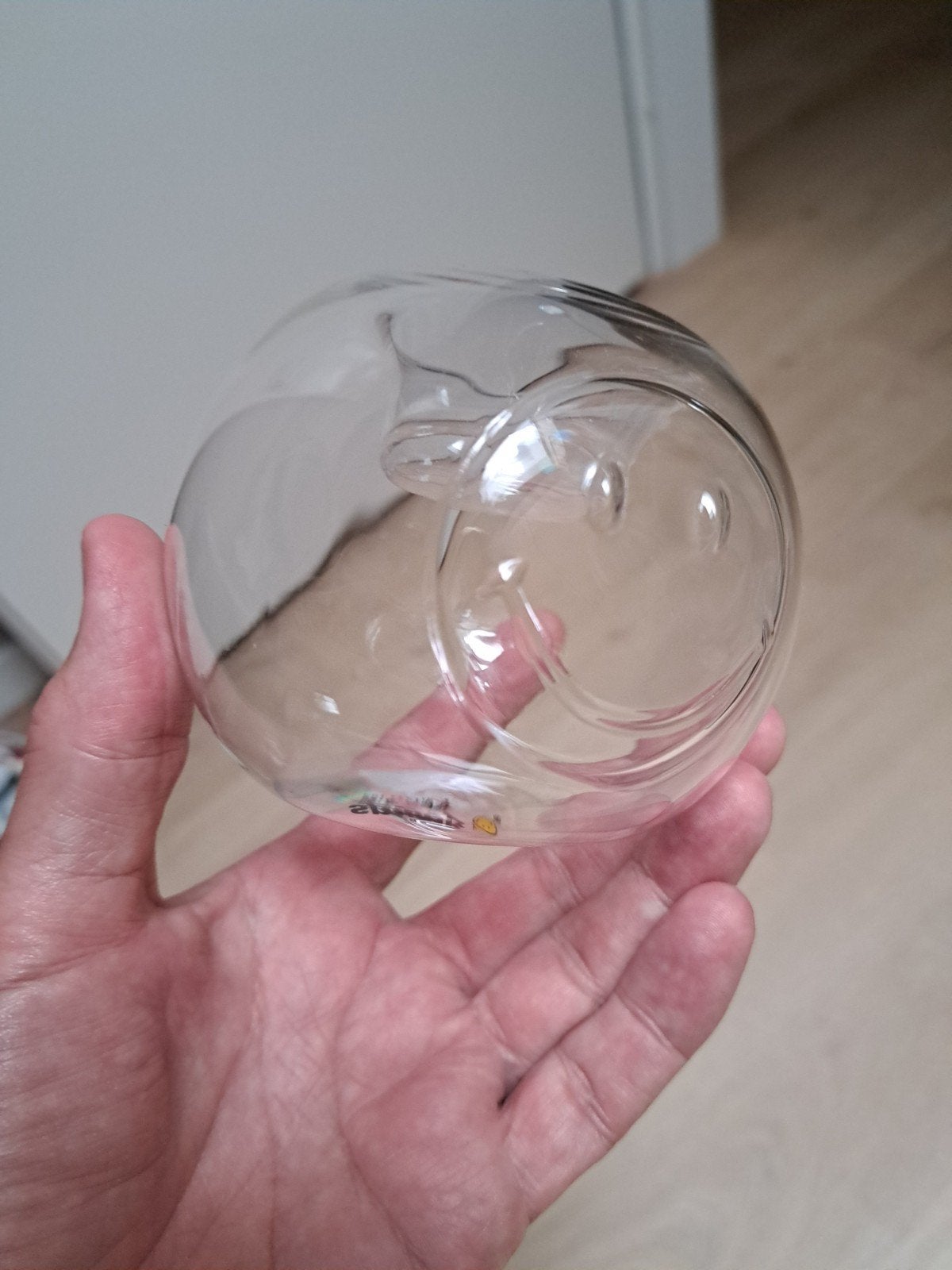 Smiley Serax design theelichthouder glas, Overige merken, Waxinelichthouder, Nieuw, Ophalen of Verzenden