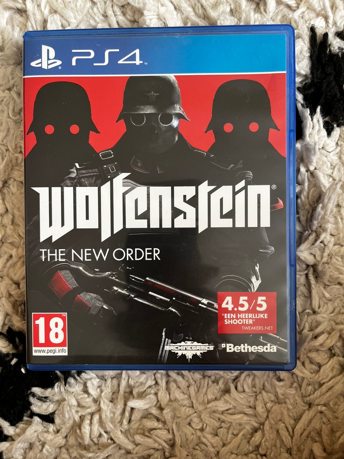 Wolfenstein: The New Order PS4, Vanaf 18 jaar, Shooter, 1 speler, Ophalen of Verzenden