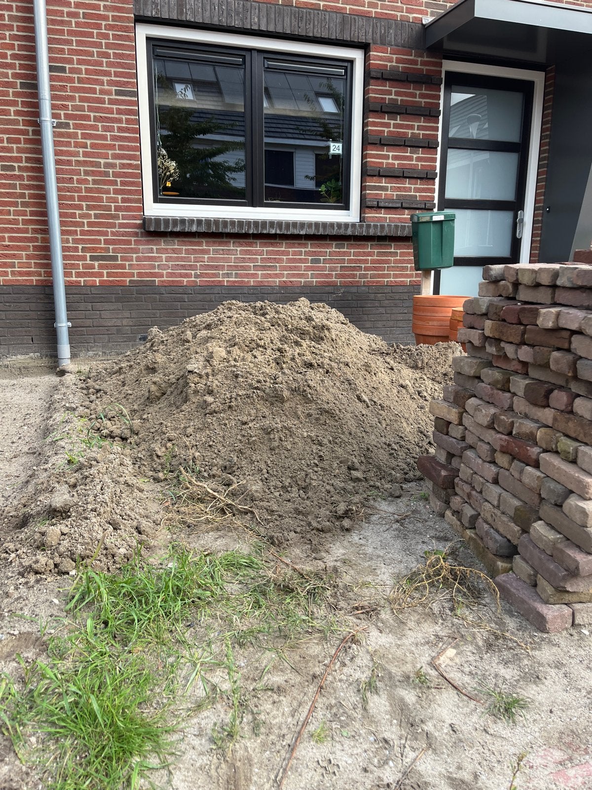 Gratis Ophoogzand/Straatzand af te halen, Ophalen, Gebruikt, Straatzand