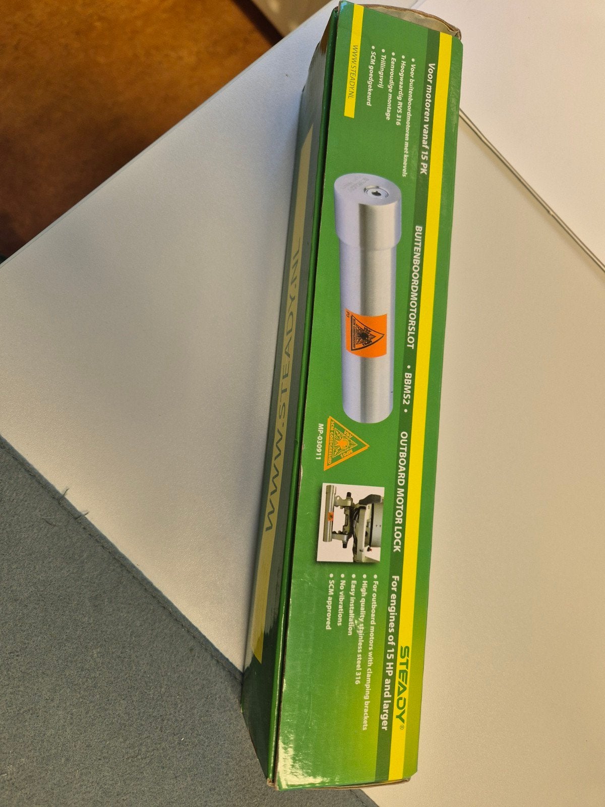 Steady Buitenboordmotorslot BBM52+ RVS, Ophalen of Verzenden, Zo goed als nieuw, Motor en Techniek
