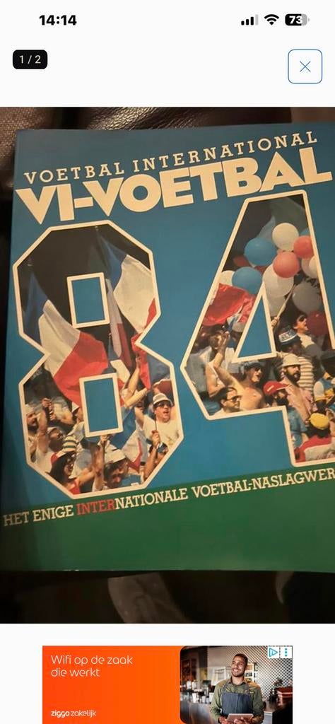 Voetbal International VI voetbal 1984, Boeken, Ophalen of Verzenden, Zo goed als nieuw, Balsport