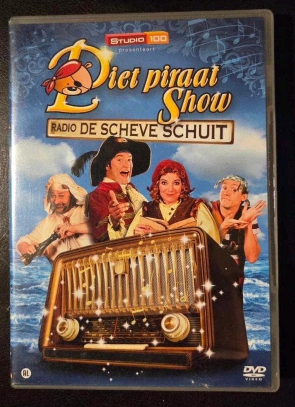 Piet Piraat Show: Radio de Scheve Schuit  - DVD, Alle leeftijden, Ophalen of Verzenden, Zo goed als nieuw, Komedie