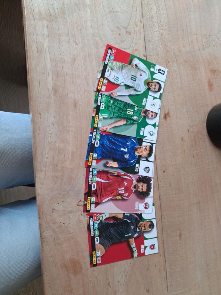Panni kaartjes van Adrenalyn xl, Ophalen of Verzenden, Buitenlandse clubs