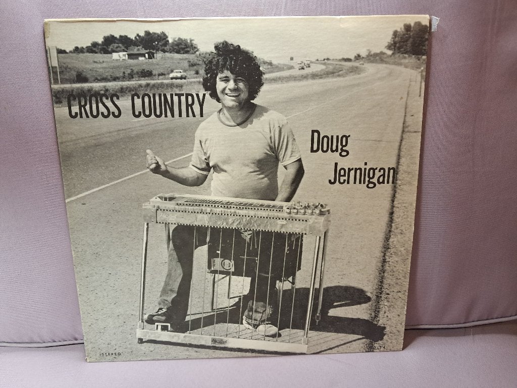 lp. Doug Jernigan - Cross Country. ex+, LP, Gebruikt, Overige genres, Originele persing