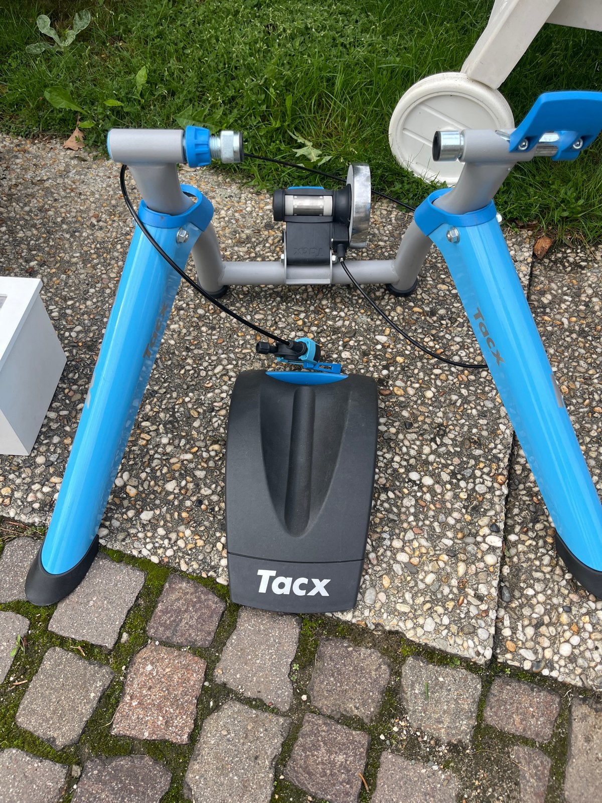 Tacx Blue Matic fietstrainer, Ophalen, Overige typen, Staal, Zo goed als nieuw