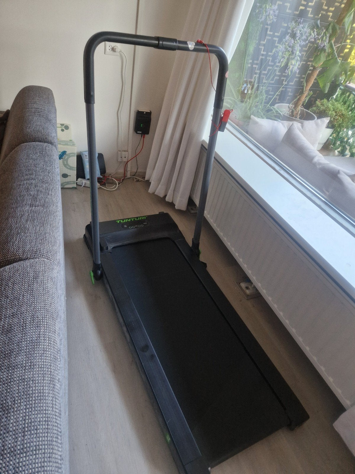 Tunturi Cardio Fit T10 Loopband, Gebruikt, Ophalen of Verzenden, Metaal, Loopband