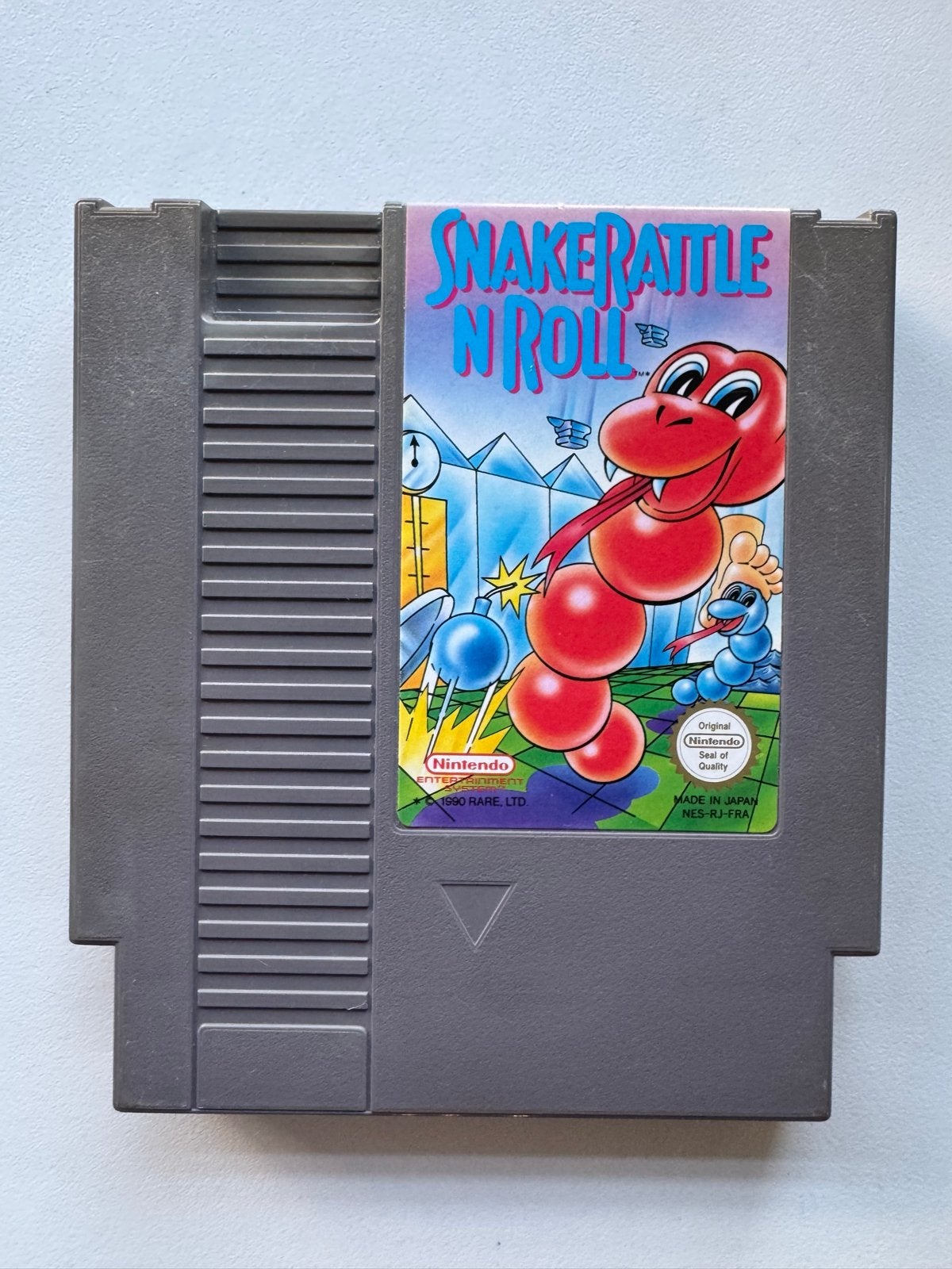 Snake Rattle 'n' Roll - NES (Nintendo Entertainment System), Avontuur en Actie, Gebruikt, 1 speler, Ophalen of Verzenden