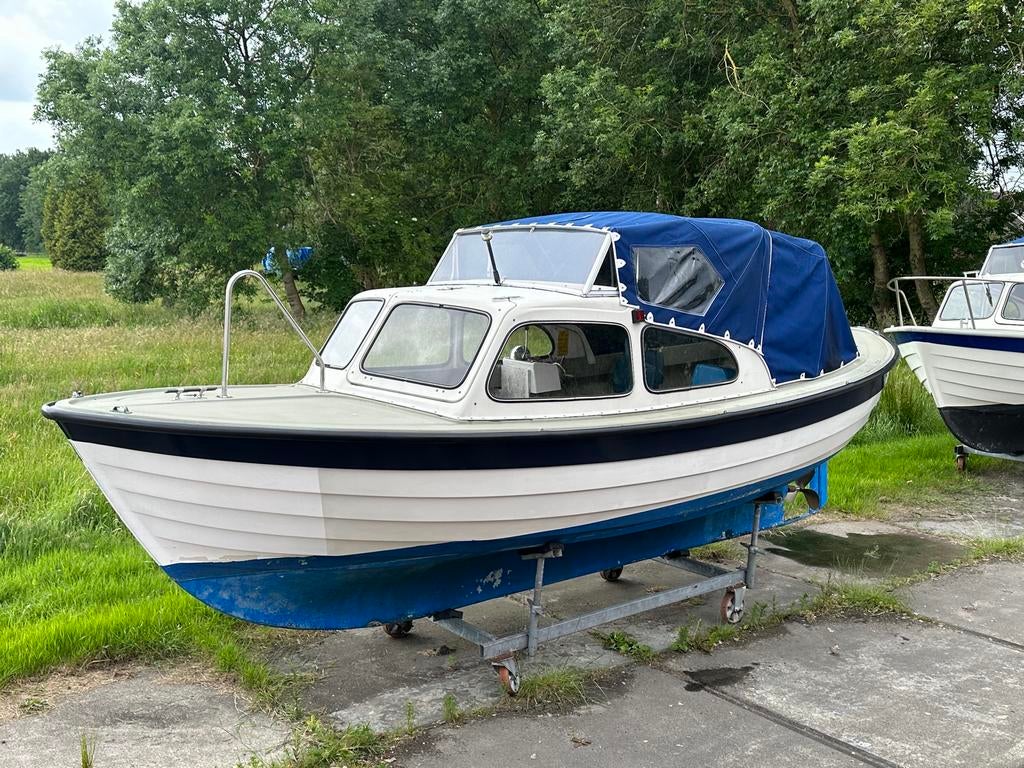 Saga 20 Noorse Sloep - Noorse spitsgatter * Yanmar, Watersport en Boten, Gebruikt, Binnenboordmotor, Diesel, Ophalen of Verzenden