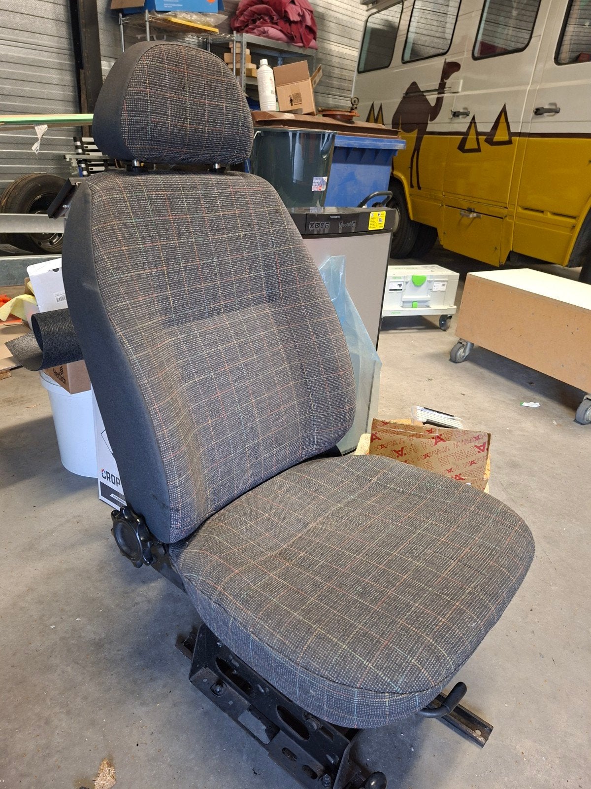 Bestuurdersstoel Ford transit MK2 uit 1981 - Gebruikt, Auto-onderdelen, Ophalen, Gebruikt, Ford